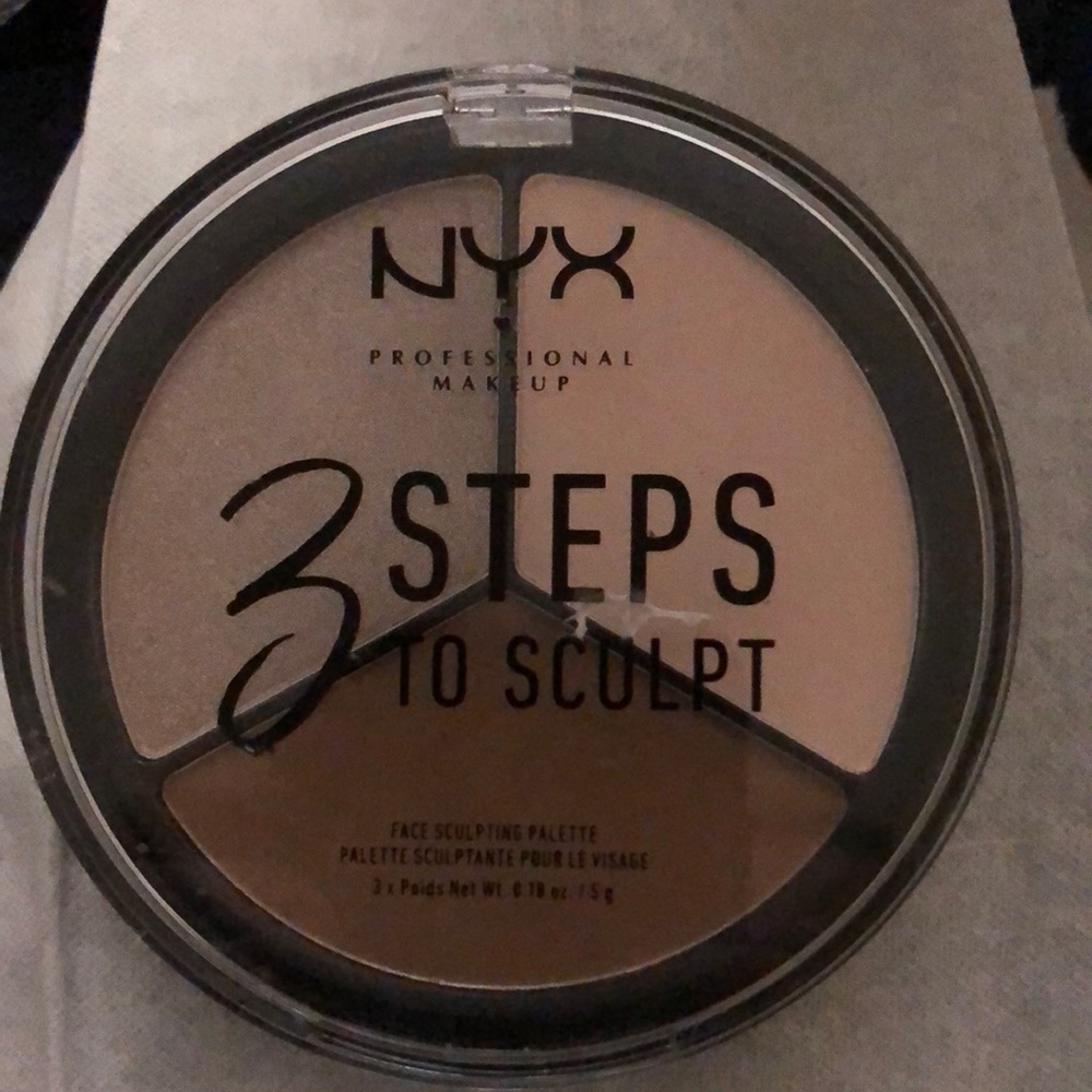 NYX 3 Steps to Sculpt Palette